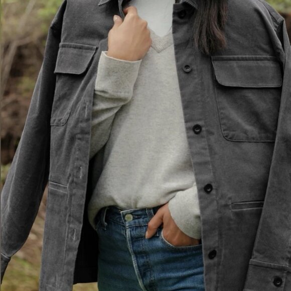 Jenni Kayne Jackets & Blazers - Jenni Kayne Slate Corduroy Jacket